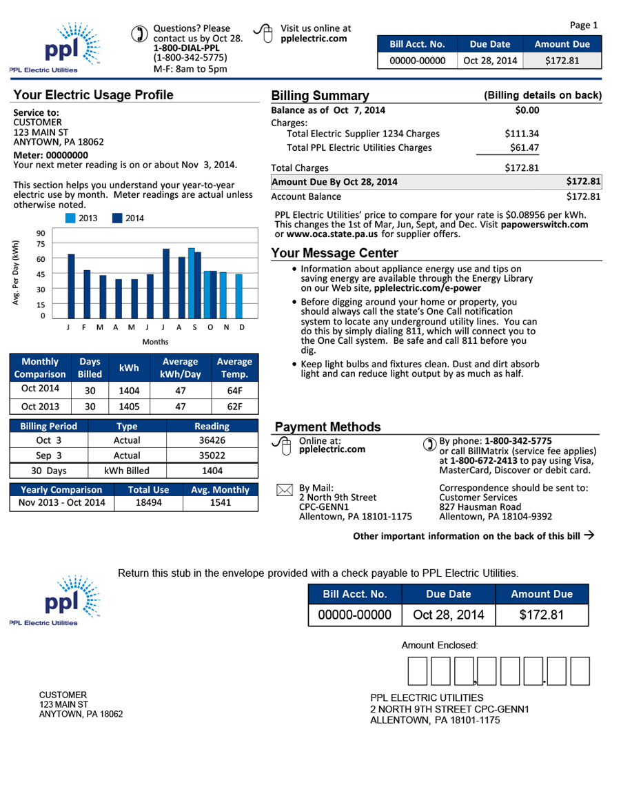 utility bill template free understanding your electric bill utility bill template free understanding your electric bill